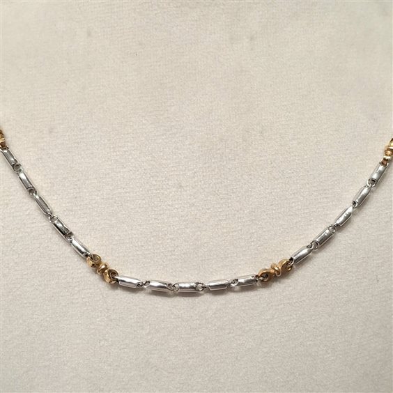 Collana Fanton Gioielli Uomo COLLANE ORO in Oro bianco O.C-51_52 - O.C-51_52